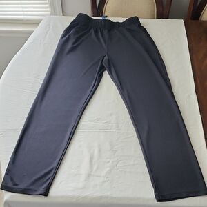 Boy's All in Motion Black Sweatpants with Elastic Waistband/Drawstring